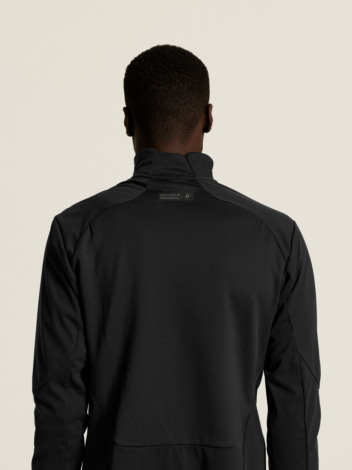 Craft Nordic Club 2.0 Pro Jacket Herren in Schwarz, Detailansicht