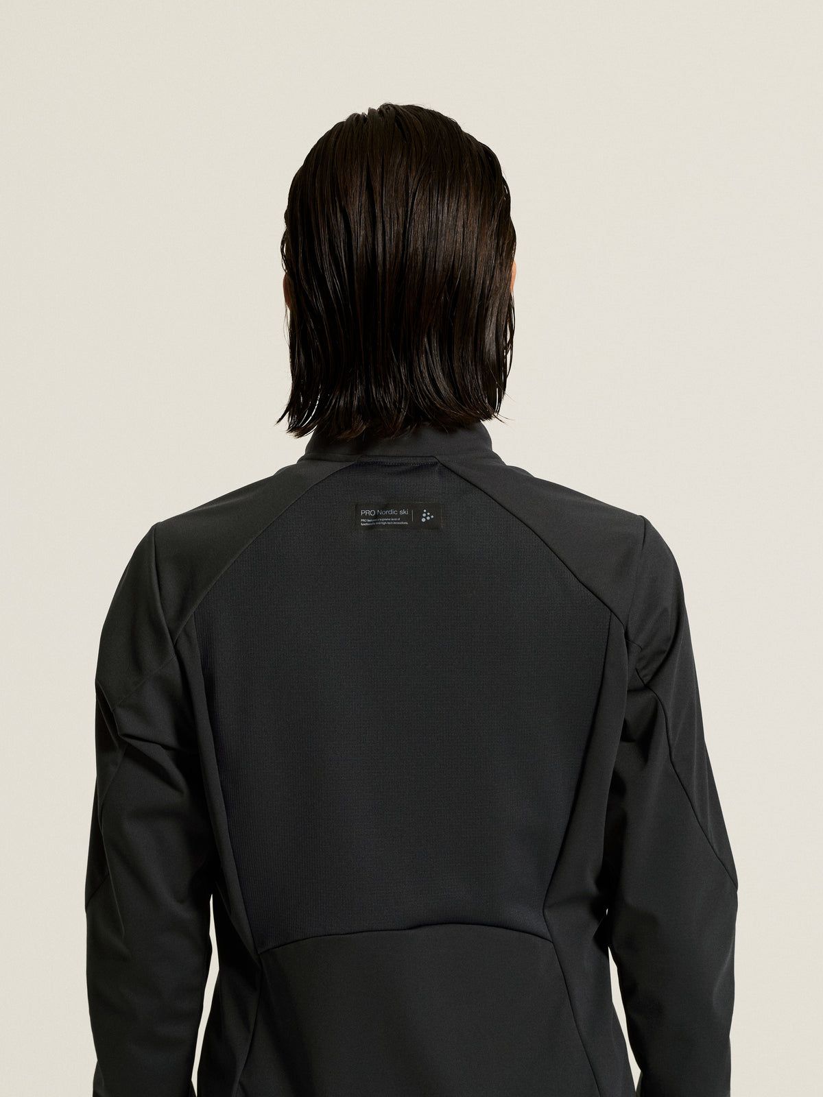 Craft Nordic Club 2.0 Pro Jacket Damen in Schwarz, Detailansicht