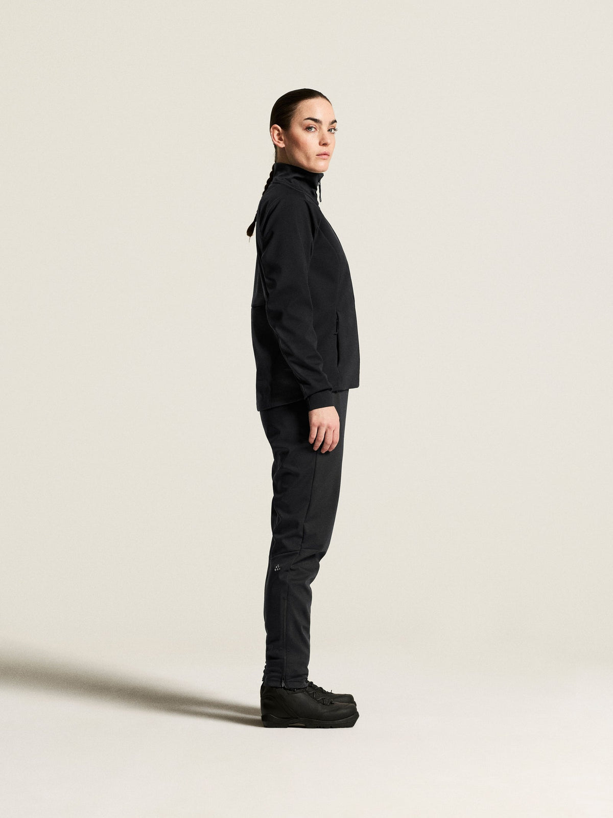 Craft Practice Pants Damen in Schwarz, Detailansicht