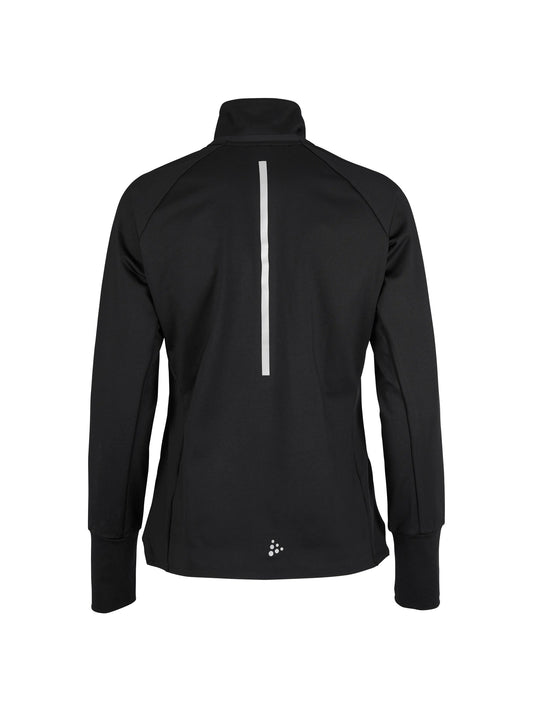 Craft SubZ Lumen Jacket Damen in Schwarz/Grau, Rückansicht