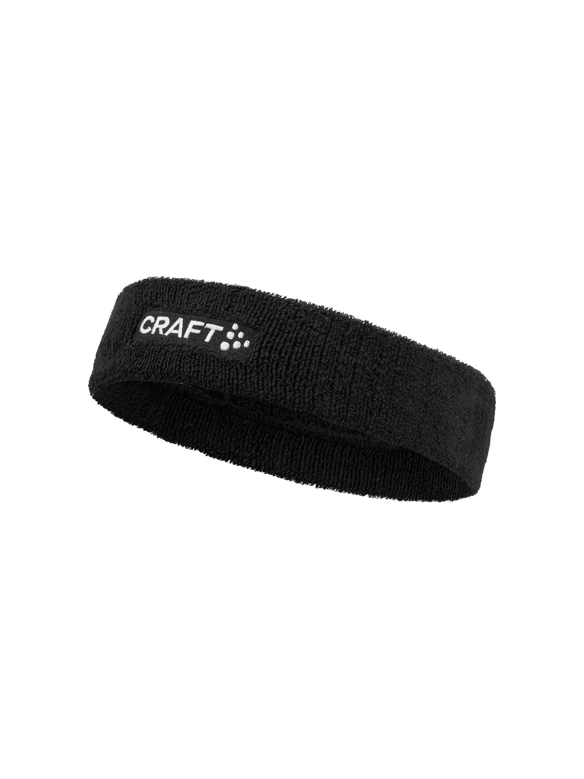 Craft Ability Sweat Headband in Schwarz, Vorderansicht
