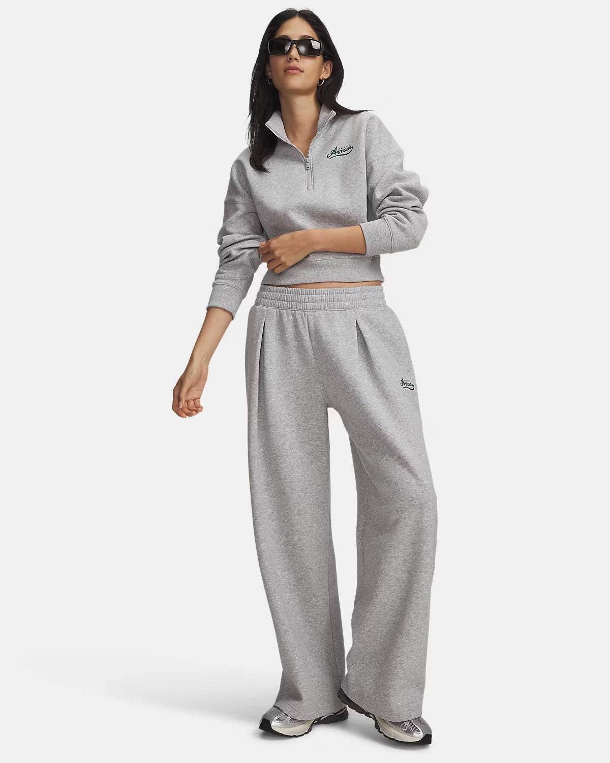 Under Armour Rival Fleece Pleated Varsity Damen