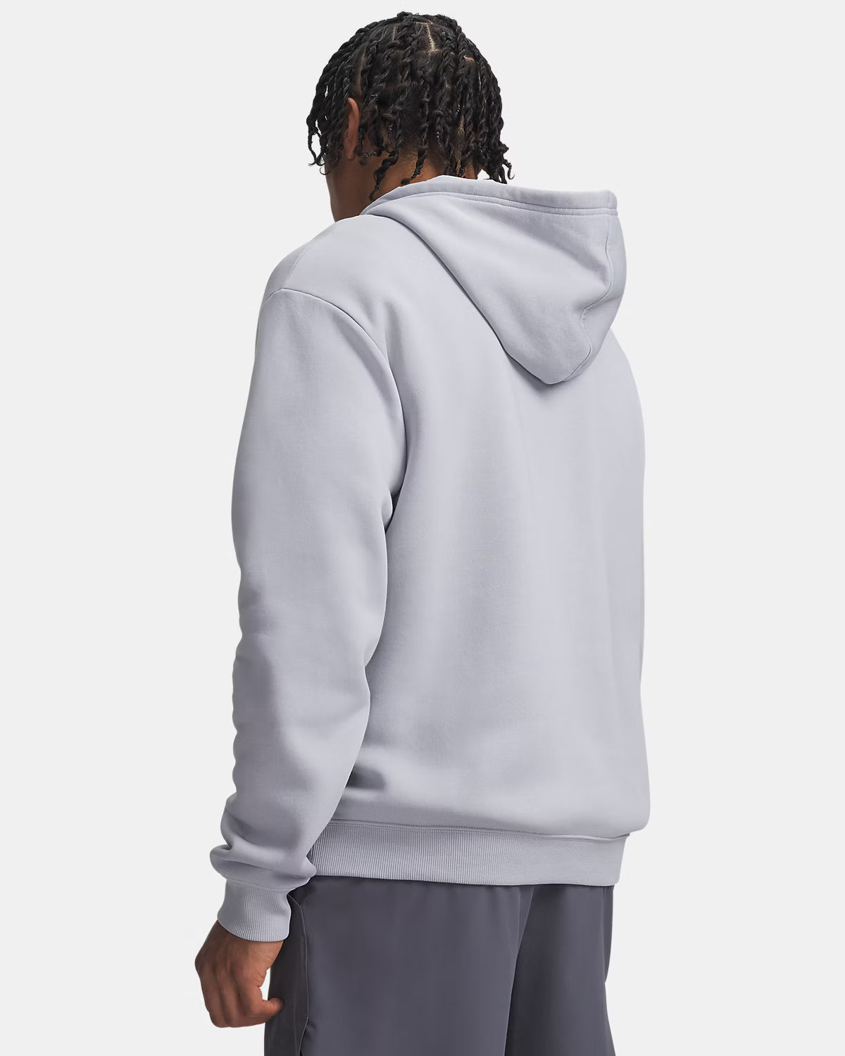 Under Armour Rival Fleece Camo Hoodie grau Rückansicht