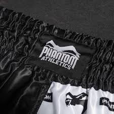 Phantom Muay Thai Shorts Legend - Schwarz/Weiss