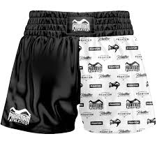 Phantom Muay Thai Shorts Legend - Schwarz/Weiss