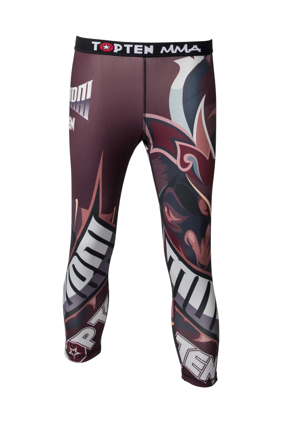Top Ten Workout Leggings Samurai - Dark Red