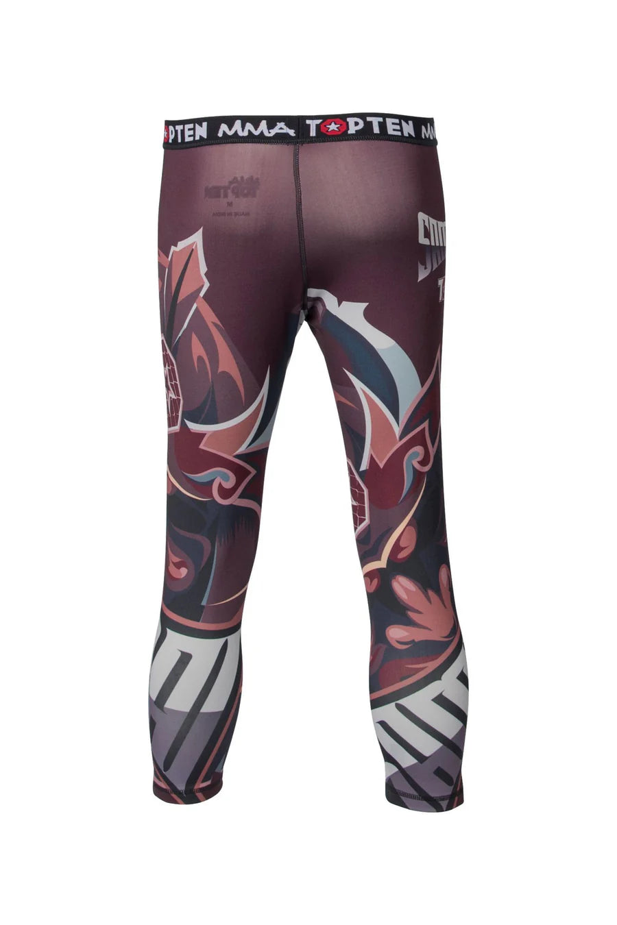 Top Ten Workout Leggings Samurai - Dark Red
