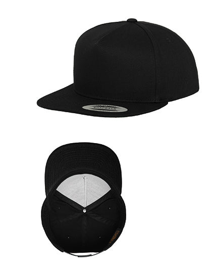 Classic 5 Panel Snapback One Size