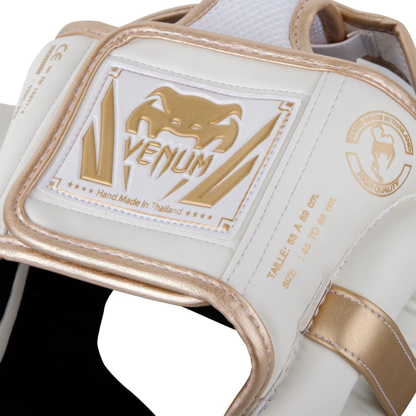 VENUM ELITE KOPFSCHUTZ-WEISS/GOLD