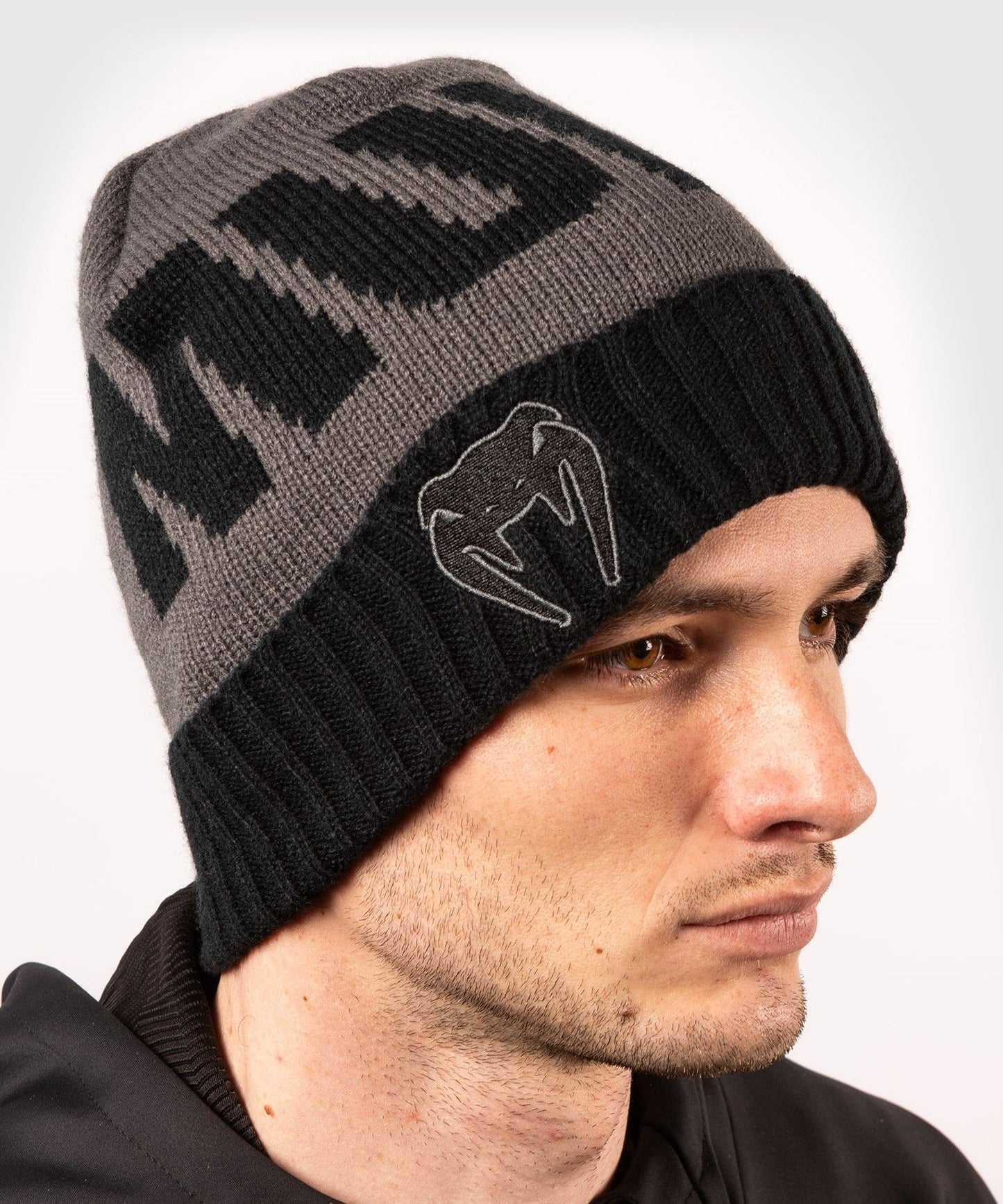 VENUM ELITE BEANIE - GRAU/SCHWARZ