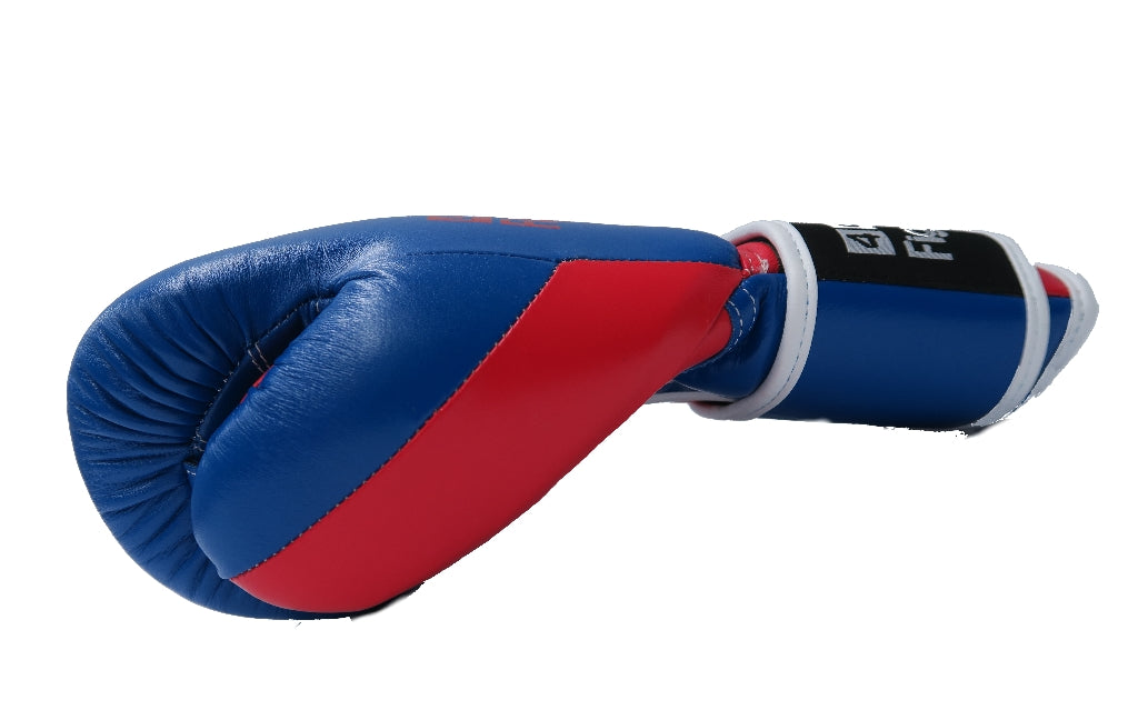 44er Boxhandschuh Leder Rot Blau 12 Oz
