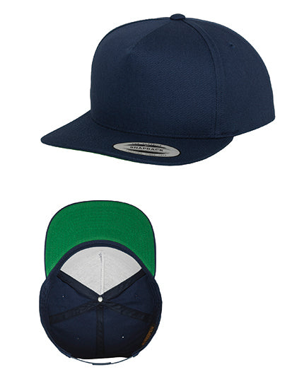 Classic 5 Panel Snapback One Size