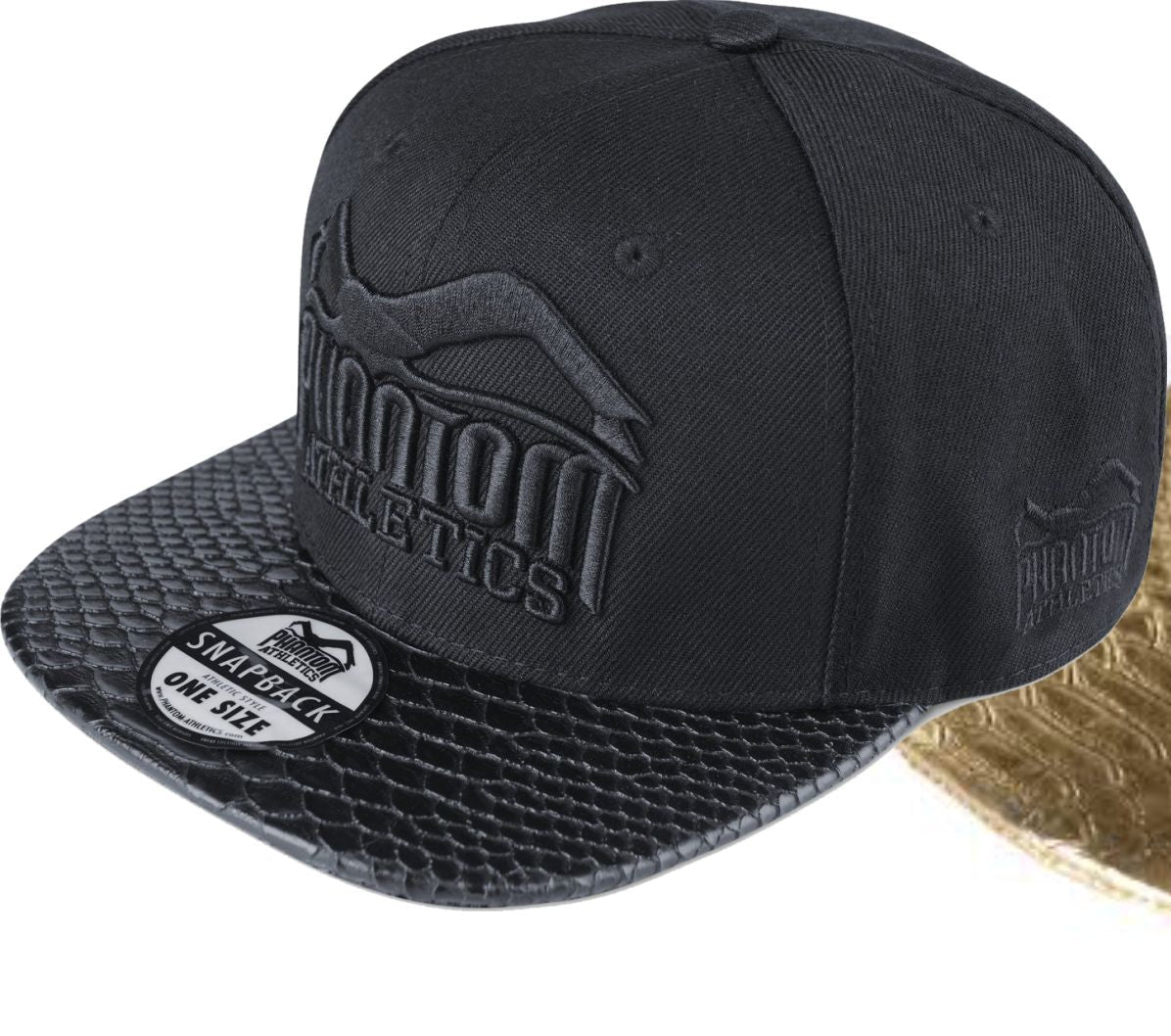 Phantom Kappe in Schwarz/Schwarz