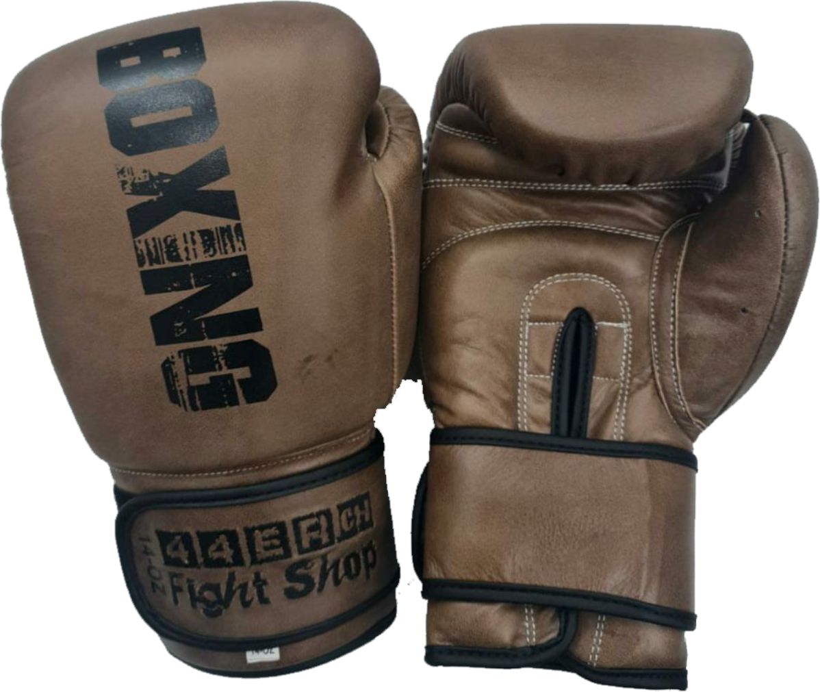 44er Boxhandschuh Leder Retro Braun