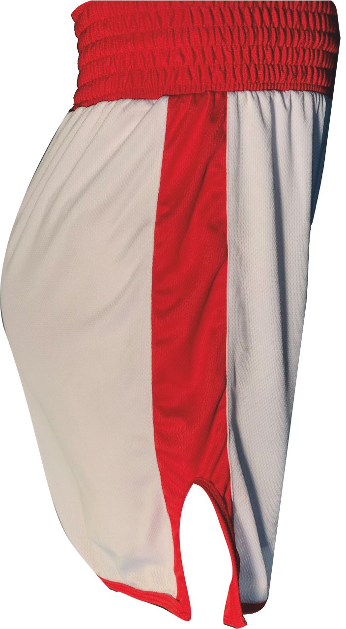 44er Boxhose weiss/rot