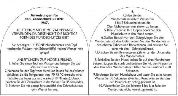 Leone Zahnschutz Top Guard