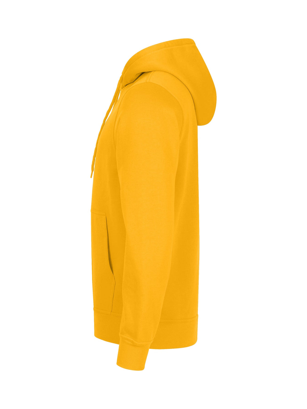 Clique Miami Hoody Zitrone, Seitenansicht links