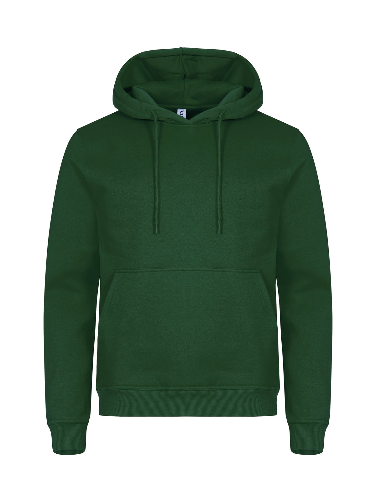 Clique Miami Hoody Flaschengrün, Vorderansicht
