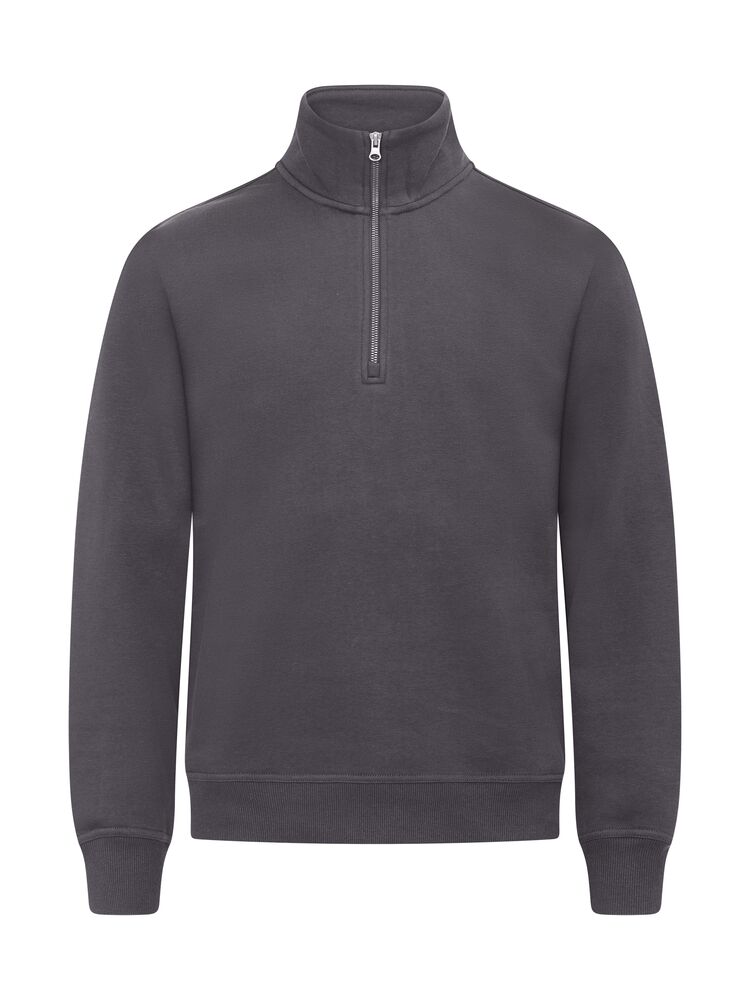 Clique Miami Half Zip Metallgrau (956) NWG