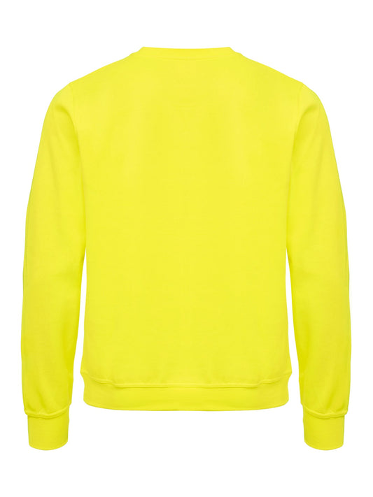 Clique Basic Roundneck HV Gelb, Rückansicht