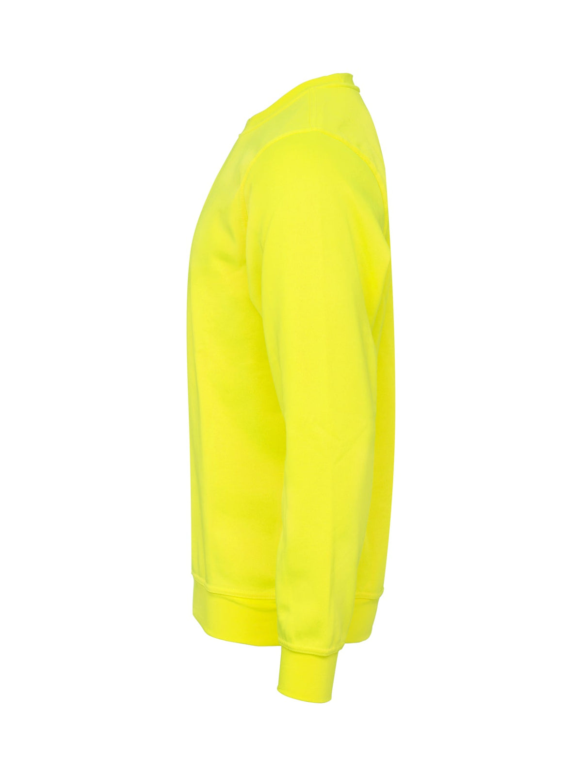 Clique Basic Roundneck HV Gelb, Seitenansicht links