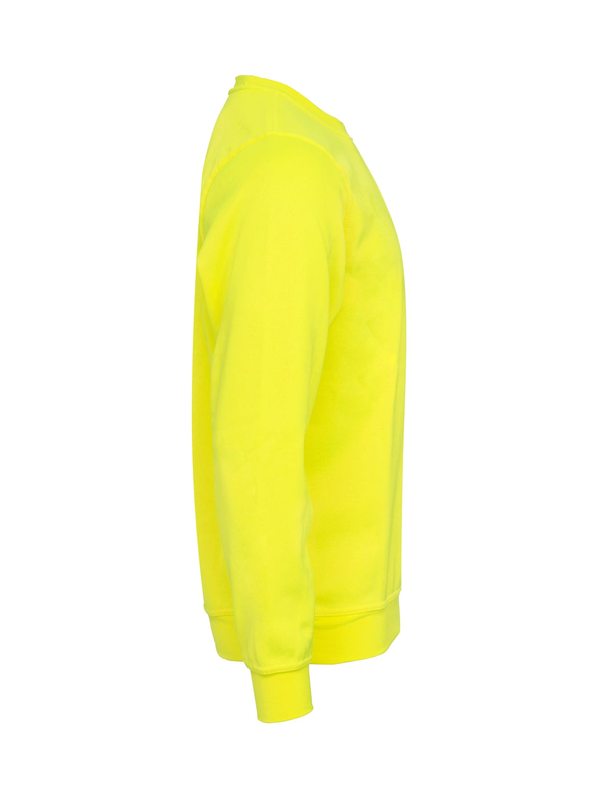 Clique Basic Roundneck HV Gelb, Seitenansicht rechts