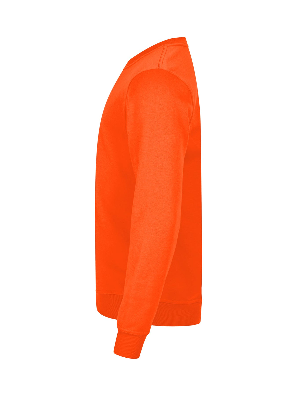 Clique Basic Roundneck HV Orange, Seitenansicht rechts