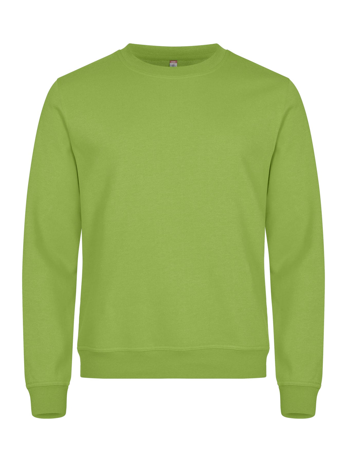 Clique Basic Roundneck Hellgrün, Vorderansicht