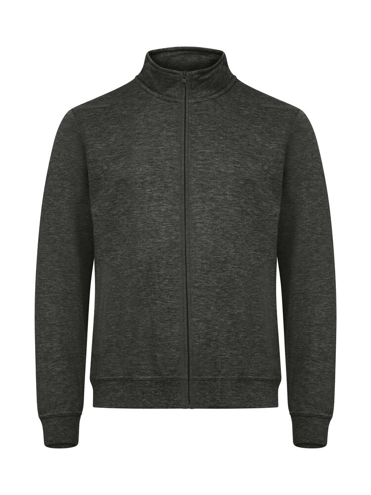 Clique Basic Cardigan Anthrazitmeliert
