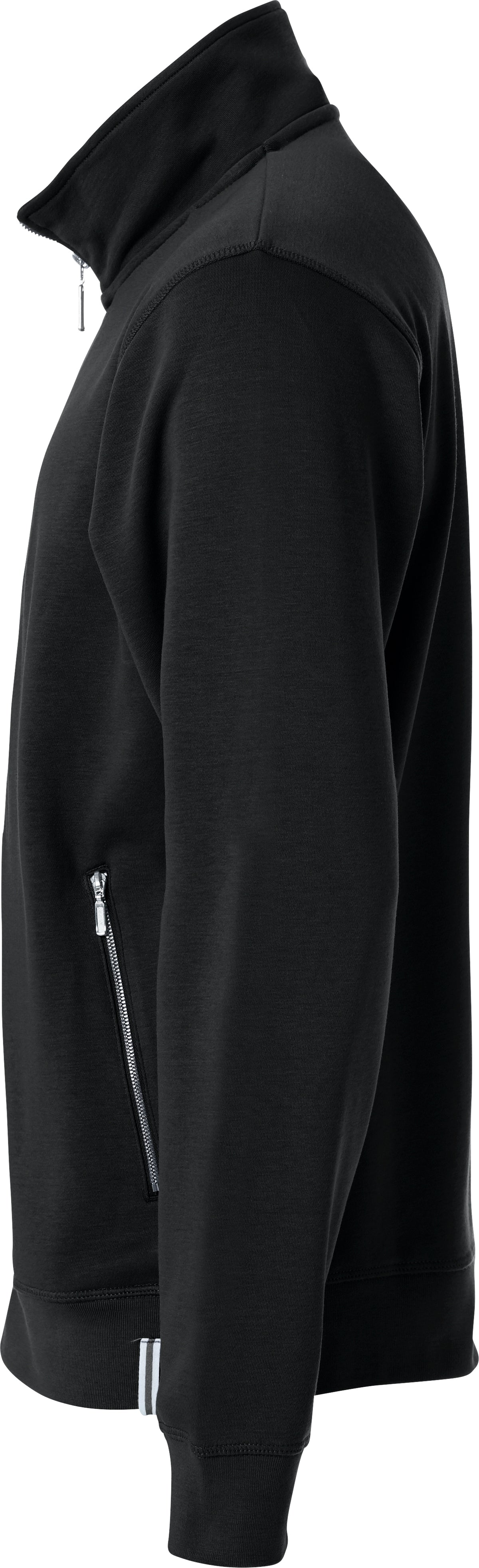 Clique Classic FT Jacket Schwarz, Seitenansicht links