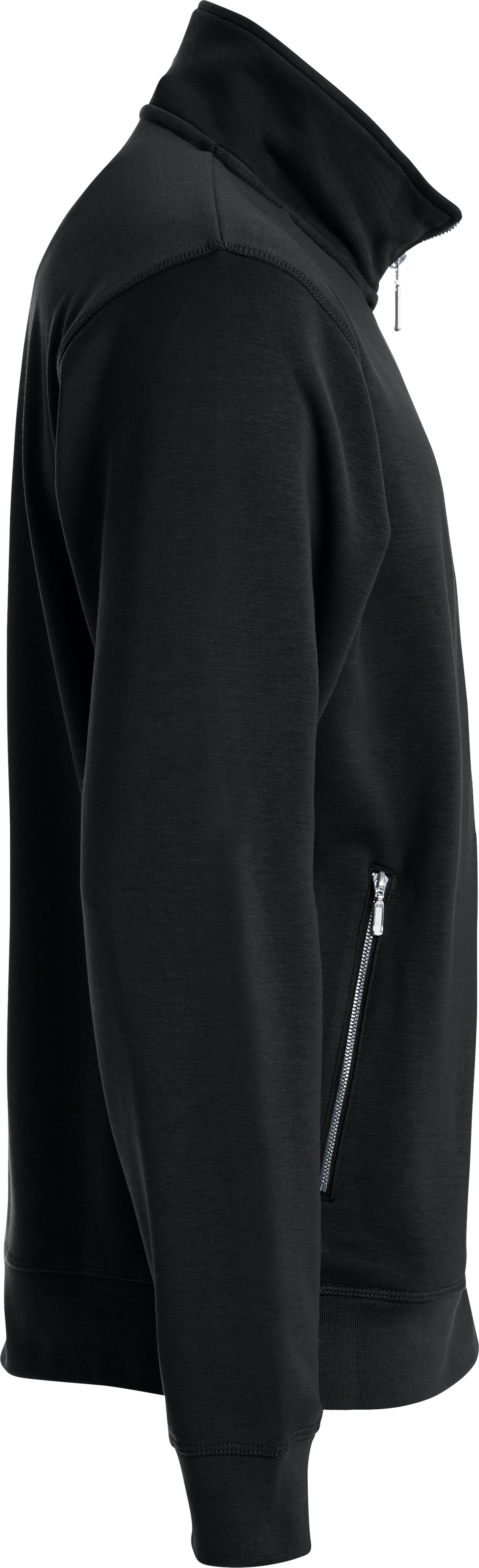 Clique Classic FT Jacket Schwarz, Seitenansicht rechts