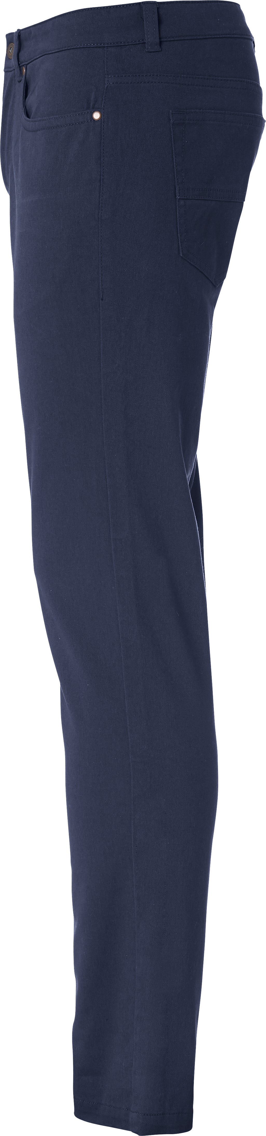 Clique 5-Pocket Stretch Dunkelmarine, Seitenansicht links