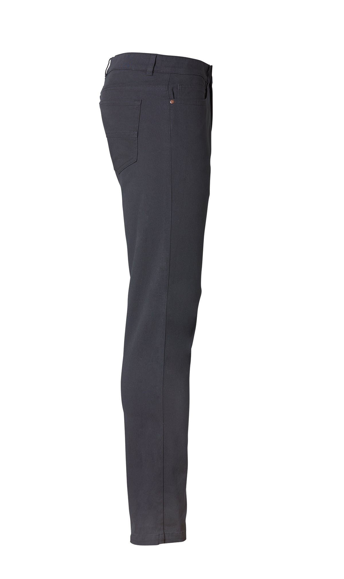 Clique 5-Pocket Stretch Dunkelmarine, Seitenansicht rechts