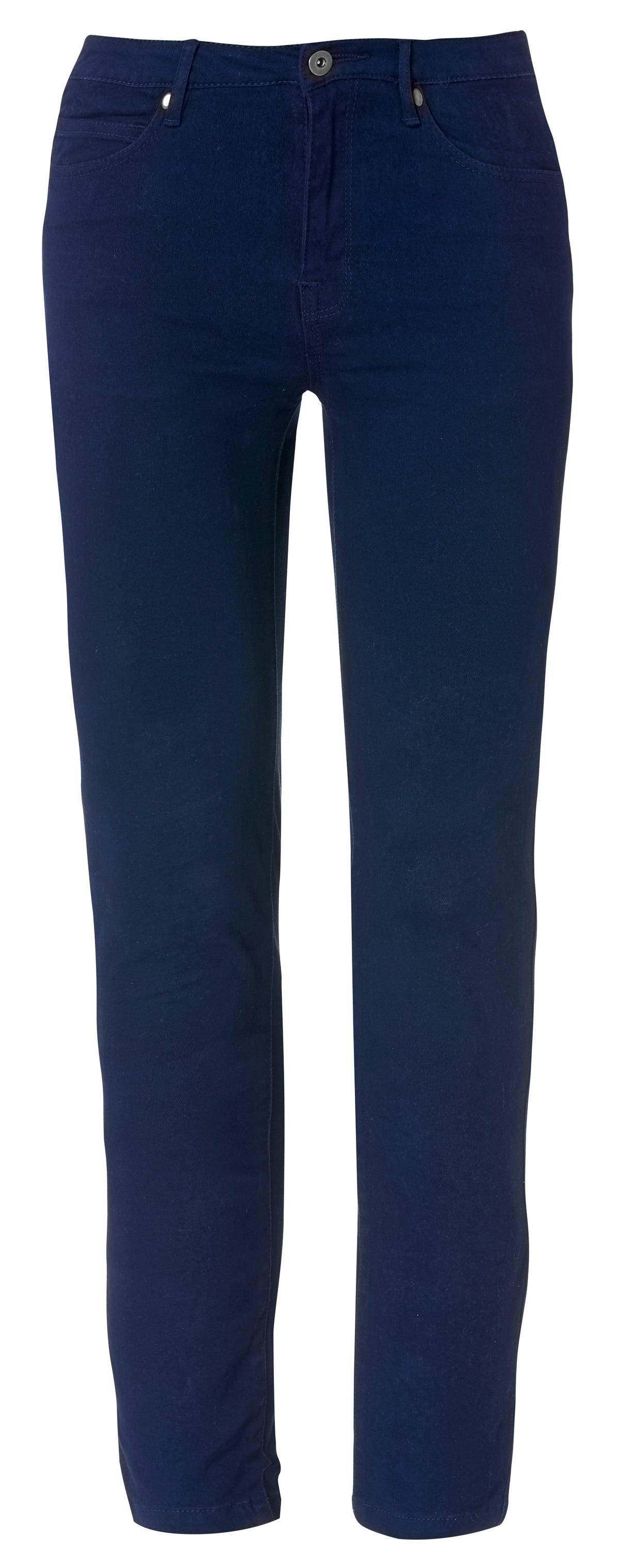 Clique 5-Pocket Stretch Women Dunkelmarine, Vorderansicht
