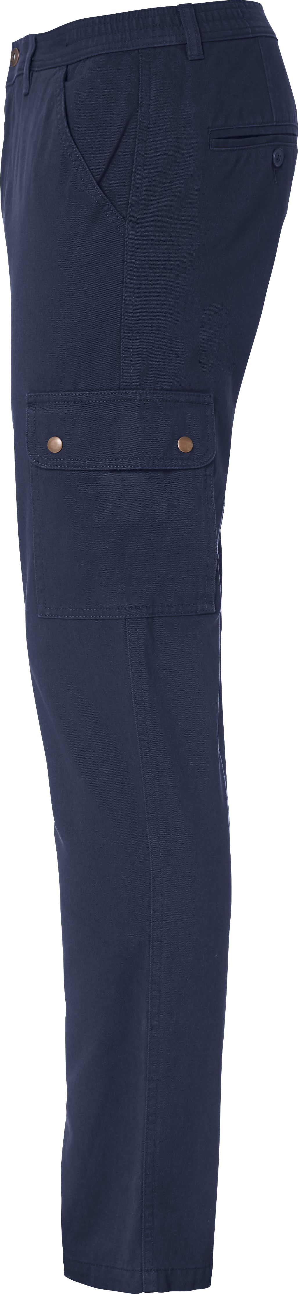 Clique Cargo Pocket Dunkelmarine, Seitenansicht links