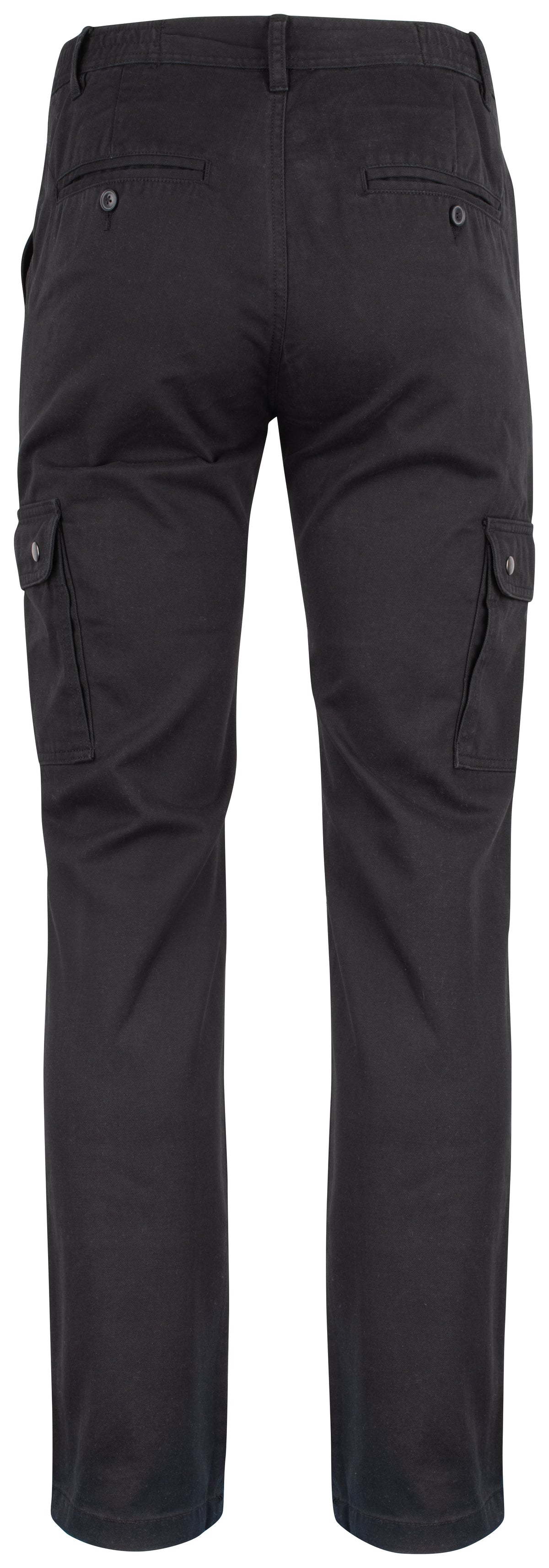 Clique Cargo Pocket Schwarz, Rückansicht