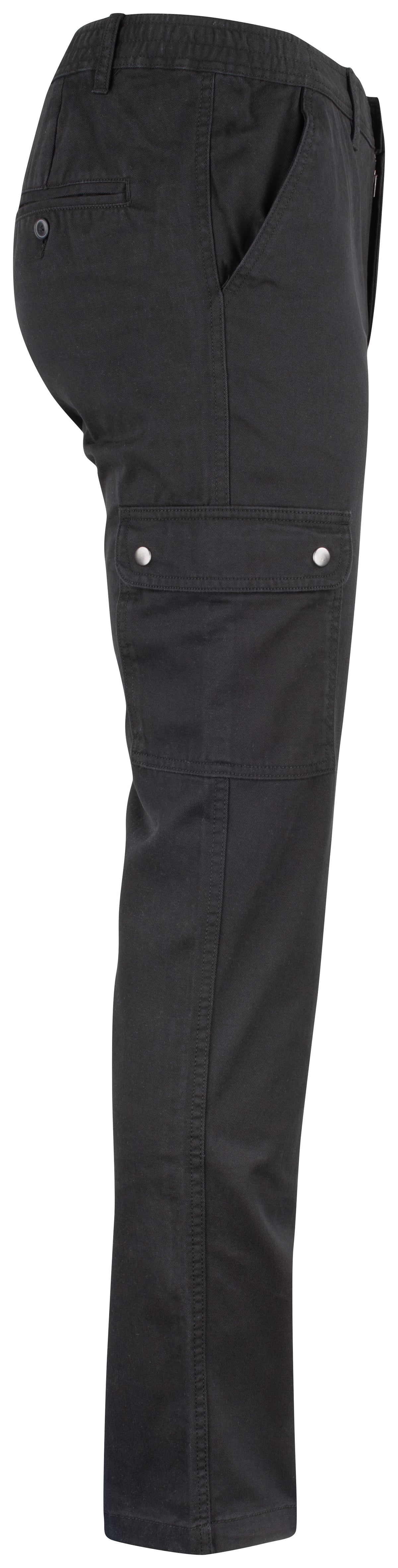 Clique Cargo Pocket Schwarz, Seitenansicht rechts