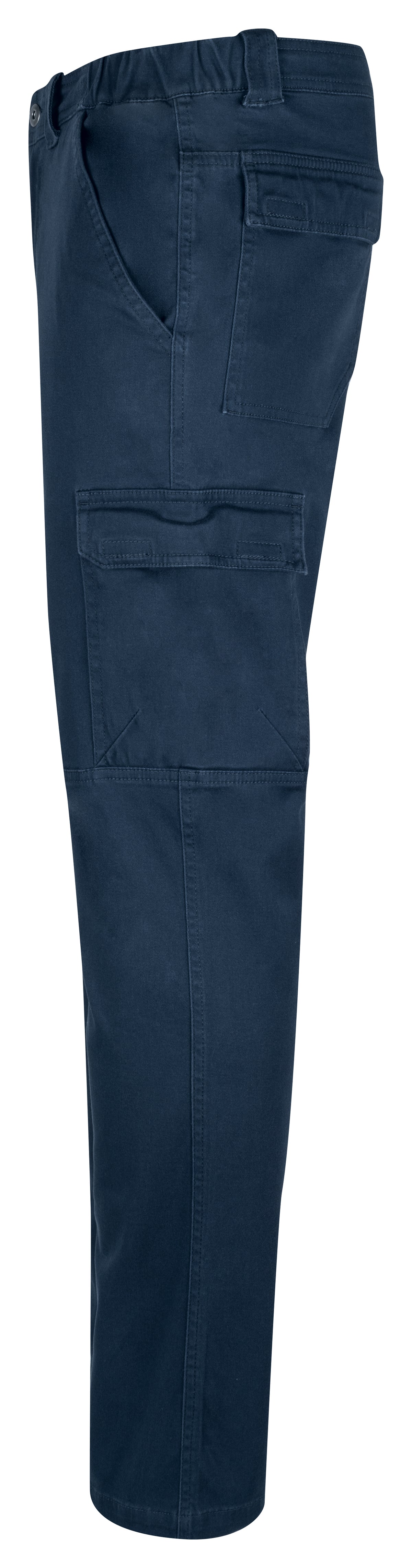 Clique Cargo Pocket Stretch Dunkelmarine, Seitenansicht links