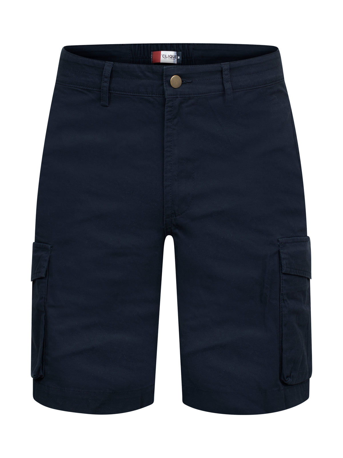 Clique Cargo Shorts Dunkelmarine, Vorderansicht