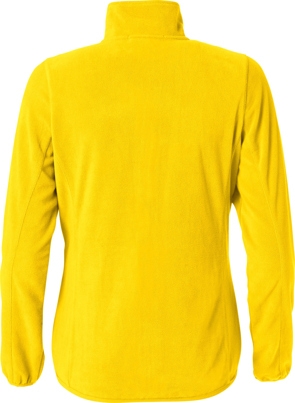 Clique Basic Micro Fleece Jacket Women Zitrone, Rückansicht