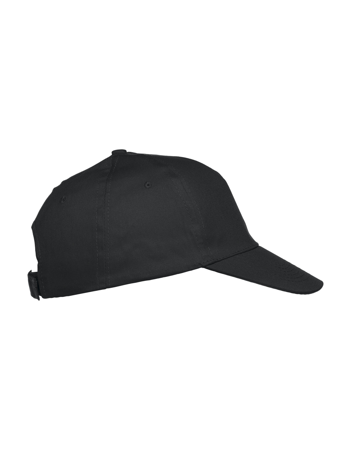 Clique Texas Cap Schwarz, Seitenansicht rechts