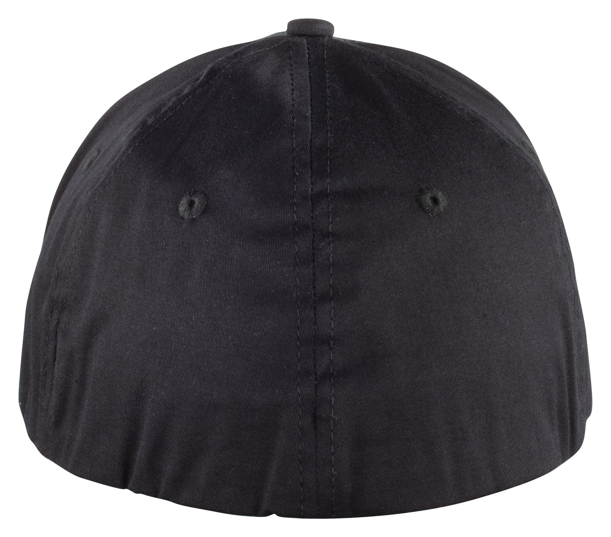 Clique Flexifit Cap Schwarz, Rückansicht