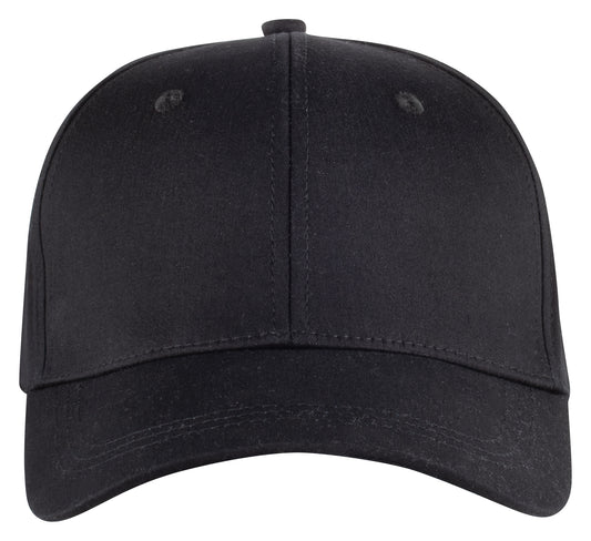 Clique Flexifit Cap Schwarz, Vorderansicht