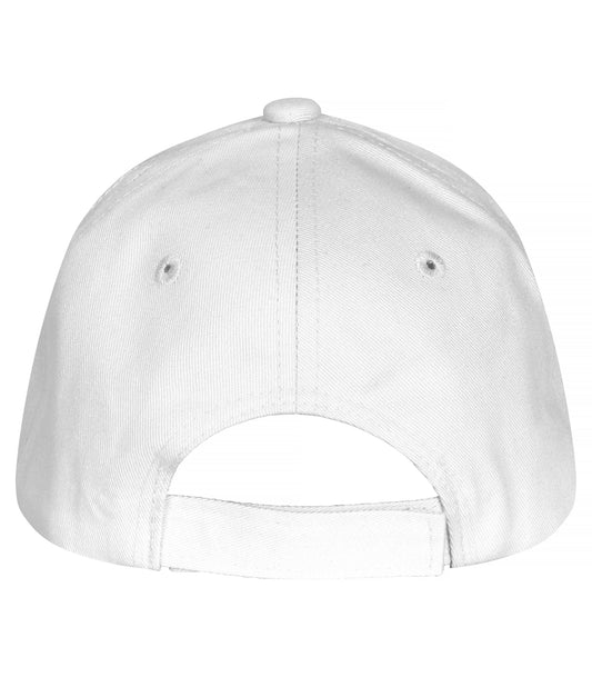 Clique Classic Cap Weiss, Rückansicht