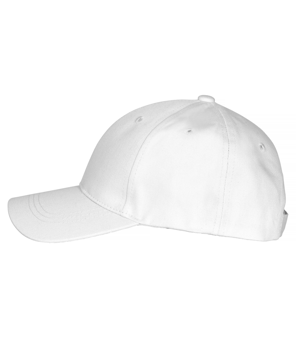 Clique Classic Cap Weiss, Seitenansicht links