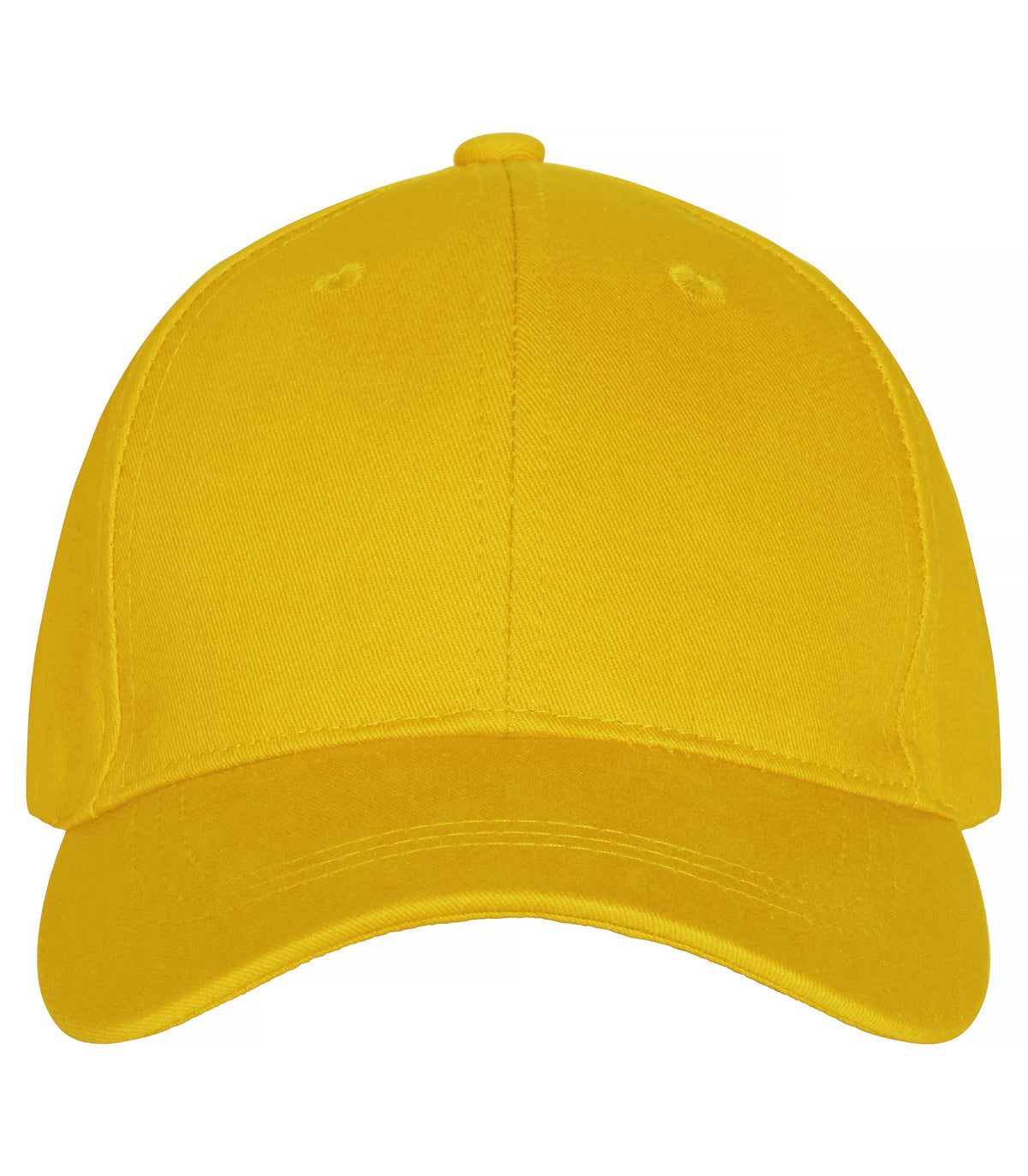 Clique Classic Cap Zitrone, Vorderansicht