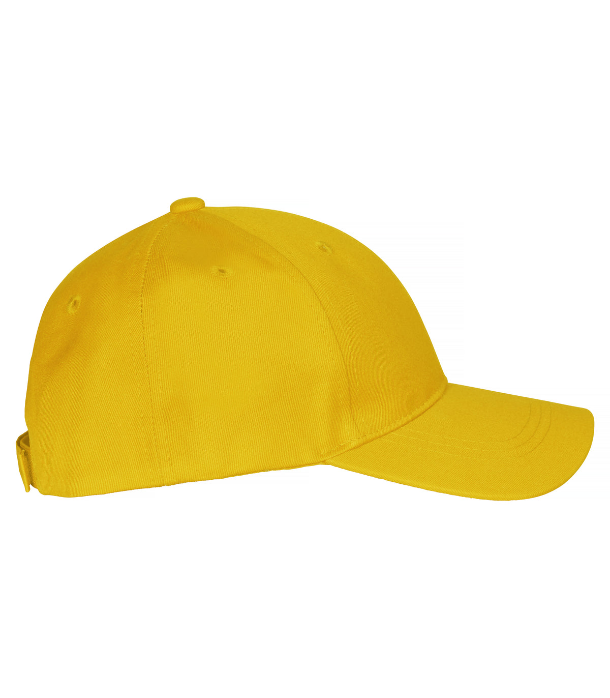 Clique Classic Cap Zitrone, Seitenansicht rechts