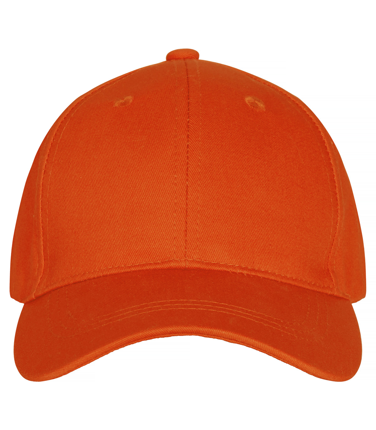 Clique Classic Cap Blutorange, Vorderansicht