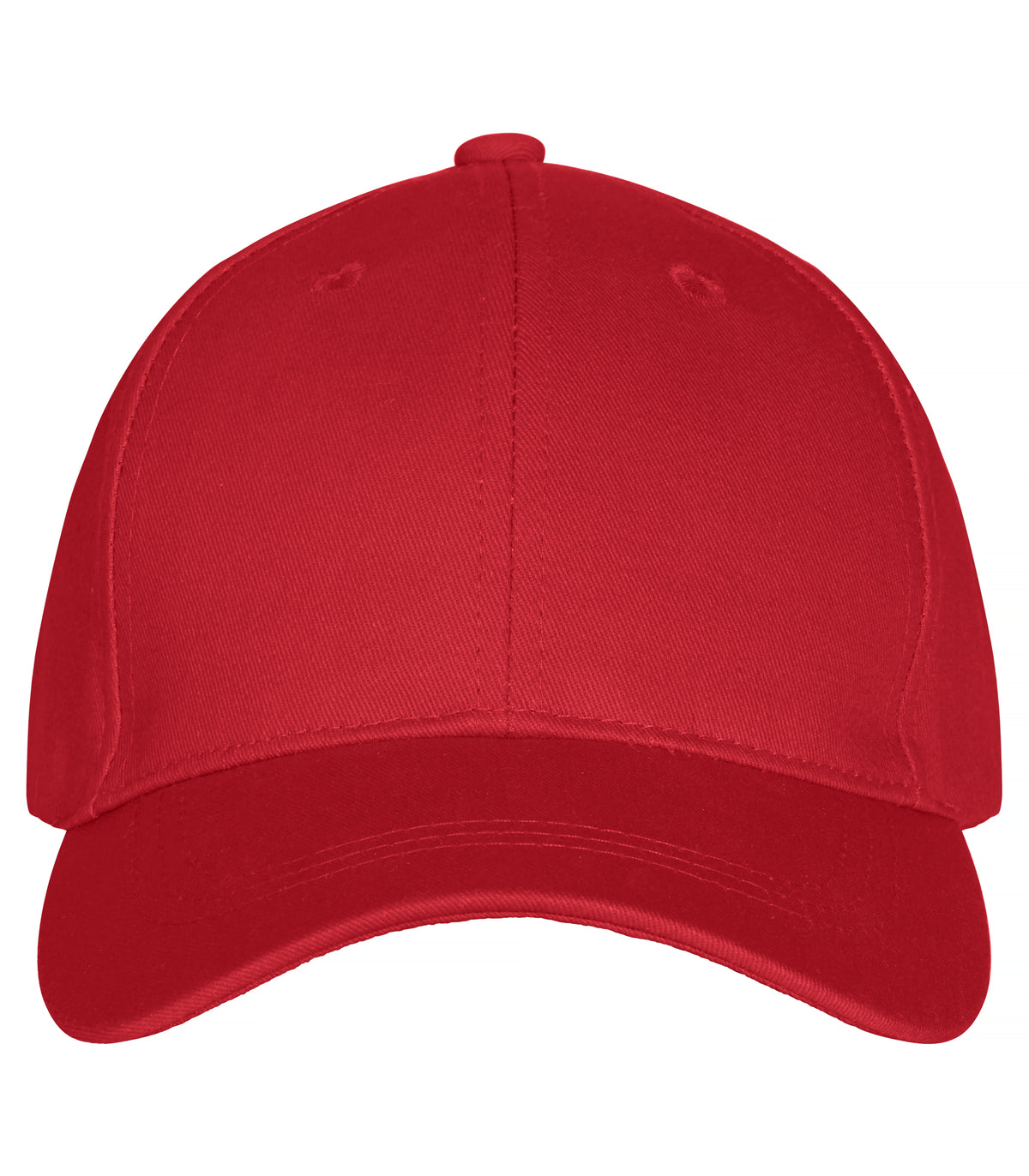Clique Classic Cap Rot, Vorderansicht