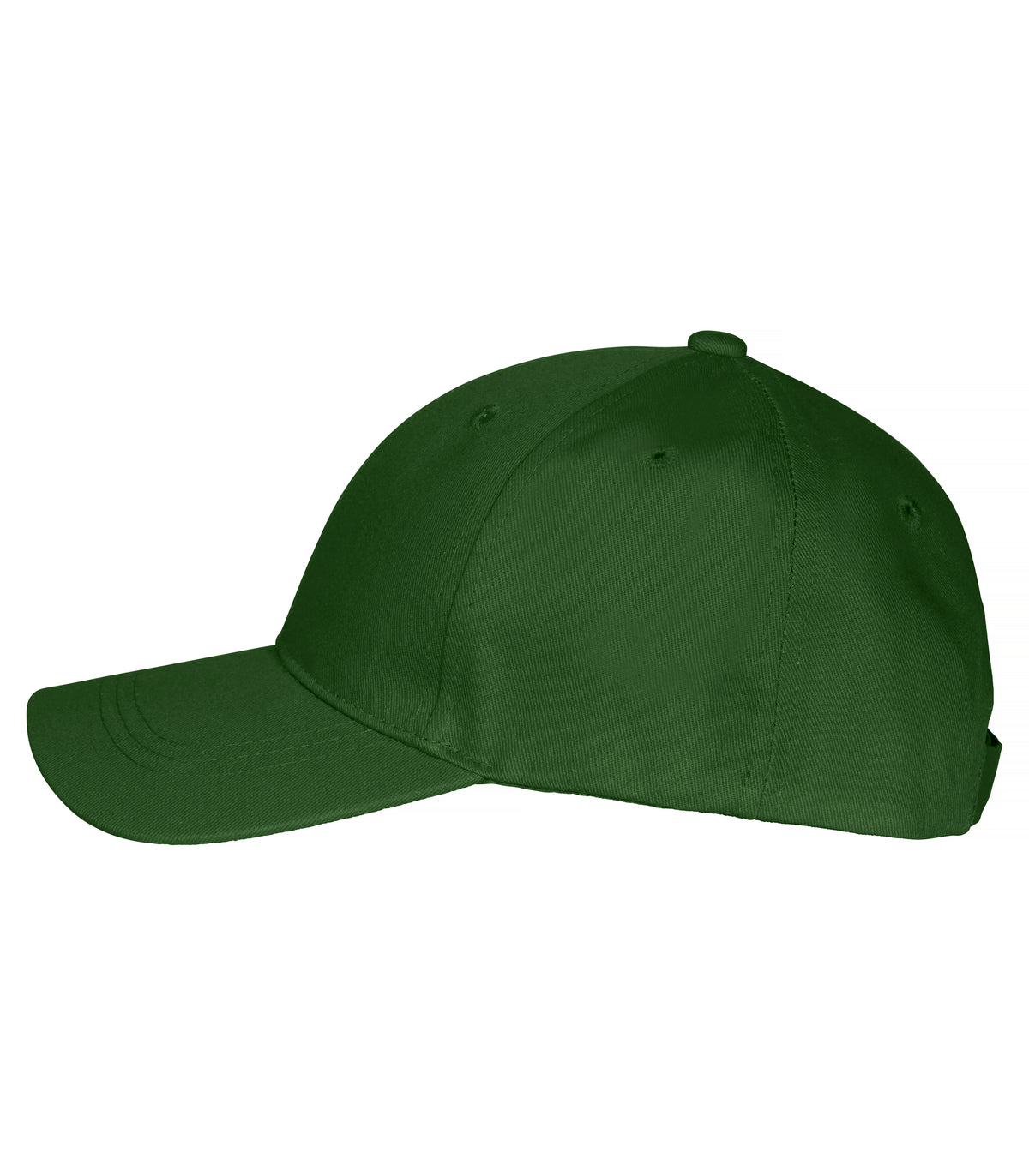 Clique Classic Cap Flaschengrün, Seitenansicht links
